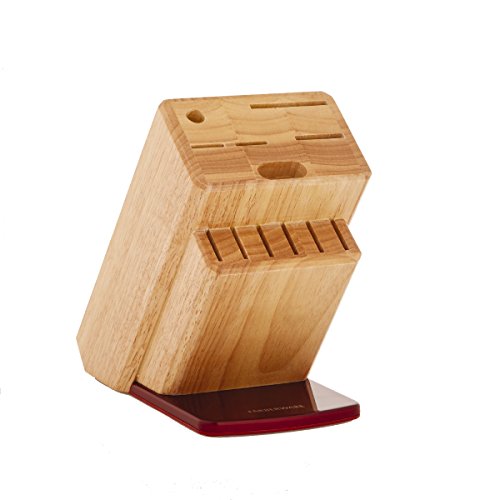 Farberware 5191610 13Piece Stamped Stainless Steel Knife Block Set