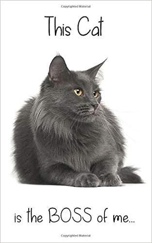 A Blue Maine Coon Cat Is The Boss Of Me 5 X 8 Blank Lined Journal Notebook 120 College Ruled Pages Mad About Cats Prints Daisy Doodle 9798613086993 Amazon Com Books