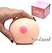 Hand Stress Reliever Ball, TISHAA Silicone Squeeze Boob Boobies,Joke Gift for Boyfriend or Husband or Impressed Gag Toy at Party Gatherings with Nice Gift Box
