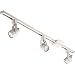 Lithonia Lighting LTKMSBK MR16GU10 LED 2700K MW Adjustable Decorative Lamp Mesh Track Kit, 300 Lumens, 120 Volts, 4 Watts, Dry Listed, Matte White