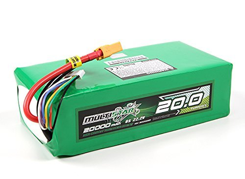 MultiStar 6S 20000mAh High Capacity Multi-Rotor FPV Lipo DJI S800 S900 S1000 S1000+