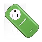 POWERADD Mini Travel Swivel Charger with Fast Charging USB Ports (3.4A) UL Listed Update Wall Charger - Green