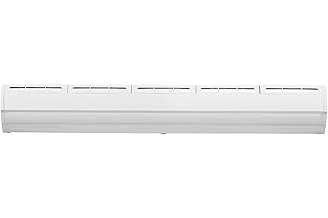 Uargd Commercial Indoor Air Curtain with Dual Speed 1500 CFM 60", Wall-Mounted Over Door Fan with Durable Limit Switch, Easy 