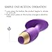 Utimi 10-speed Vibrator Silicone Brush Clitoris Massager Rechargeable Vulva Stimulator with Salient Points
