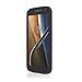 Incipio MT-376-FBLK Octane Case for Motorola Moto G4 & Moto G4 Plus, Retail Packaging Frost/Black