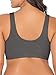 Fruit of the Loom Women’s Front Close Sports Bra Bra, Blushing Rose/Charcoal Heather, 38thumb 2