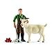 Schleich Farmer with Goat Playset