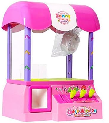 CFZHANG Grabber Machine Crane Desktop Sweet Toy Claw Arcade Game Cable Plastic Timer Traditional Fairground Replica Park Crazy Funny