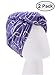 Turbie Twist Microfiber Hair Towel Wrap [2 Pack] – The Original Microfiber Hair Wrap As Seen On TV! Signature Prints [Purple] Hair Turban Towel Wraps – Plopping Towel for Long and Curly Hair Women