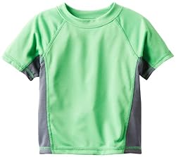 Kanu Surf boys Short Sleeve Upf 50+ Rashguard Swim