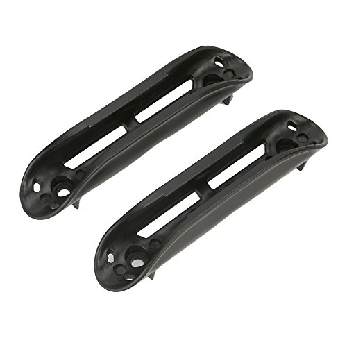 Tearcam Kayak Paddle Holders, Plastic Oar Paddle Holder Clip Fishing Net Clip Canoeing Boat Kayak Side Mount and Hardware Accessories Kit Black - Thumbnail 3