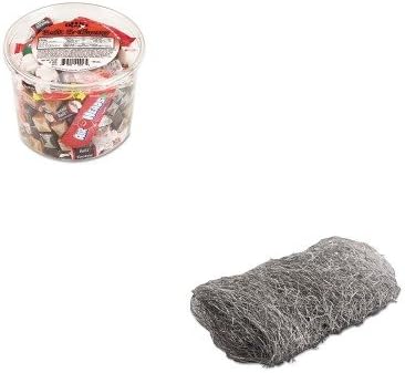 KITGMA117007OFX00013 - Value Kit - Global Material Technologies Industrial-Quality Steel Wool Hand Pad (GMA117007) and Office Snax Soft amp;amp; Chewy Mix (OFX00013)