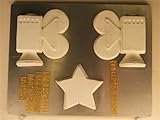 Movie Camera With Star 3-D LCA027 Movie chocolate candy mold