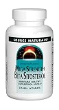 Source Naturals Mega Strength Beta Sitosterol, 375 mg, Maintains Healthy Cholesterol Levels, 60Tablets