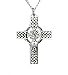 Celtic Cross Necklace Nordic Warrior Pendant Sheamus