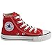 Converse Boys' Chuck Taylor All Star Core Hi (Little Kid), Red, 13 M US