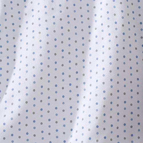 HALO 100 Cotton Sleepsack Swaddle, 3Way Adjustable Wearable Blanket, TOG 1.5, Blue and Grey