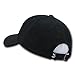 Rapid Dominance Polo Style USA Caps, Tonal Flag, Black