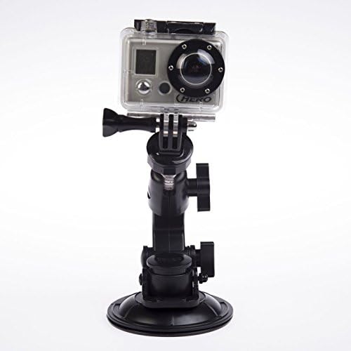 Gorilla Gear Tech Action Camera Suction Mount - 2 Years Warranty