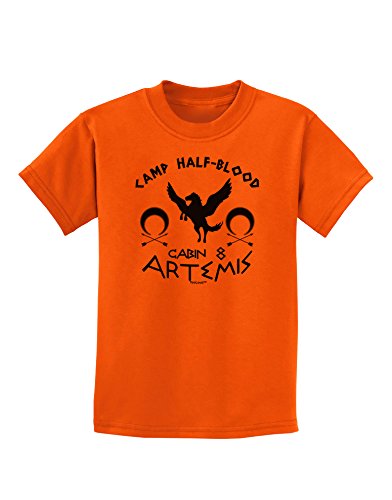 TOOLOUD Camp Half Blood Cabin 8 Artemis Childrens T-Shirt