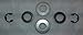 Tosva 12000029 121748X 121749X 2 CLIPS 2 washers inner 2 washers outer, 6-parts 9040H