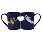 Disney Parks Exclusive Wall-e and Eve 12 Oz. Mug Set