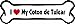 Imagine This Bone Car Magnet, I Love My Coton De Tulear, 2-Inch by 7-Inch