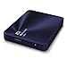 WD 3TB Blue-Black My Passport Ultra Metal Edition Portable External Hard Drive - USB 3.0 - WDBEZW0030BBA-NESN