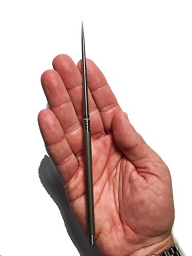 The Solid Titanium 4" EDC Ice Pick with protective case handle keychain - Empire Tactical USA