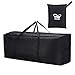 Outdoor Cushion Storage Bag & Waterproof Cushion Protector - Lightweight Patio Storage Bag - Easy to Carry 46x14x20 inches