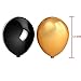 Birthday Party Supplies, Vagski Happy FING Birthday Decorations Kit for 21st 30th 40th 50th Birthday Party, Black and Gold Party Decorations VAG008A