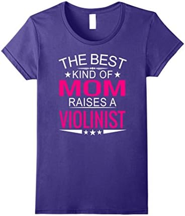 Women's Mother's Day tshirt for mom of Violin Player - Violinist Medium Purple