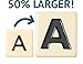 Big Letter BANANAGRAMS: Family Word Game With Easy To See And Handle Letter Tiles