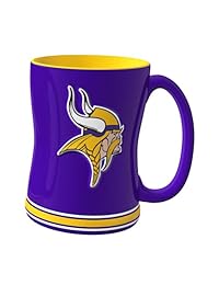 Taza esculpida de la NFL, 14 onzas.