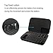Oritys Battery Organizer Hard Storage Carrying Case， Holds Batteries – D C 9V AA AAA Lithium 3V, Come with D-FantiX Battery Tester BT-168.