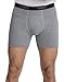 Hanes Men's FreshIQ ComfortBlend Boxer Brief, XX-Large - Black/Grey (3-Pack)