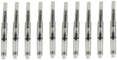 International Standard Fountain Pen Ink Converter, Fit for Most of The Chinese Pen - 10 Pcs Screw Style