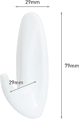 Command Medium Designer Hooks White Pack of 6 Hooks and 9 Strips 1.3 kg view 2