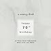 Happy 70th Birthday A Memory Book: Letters From The People Who Love You Most: 70th Birthday Book;70th Birthday Gifts for Men or Women; 70th Birthday ... for men and women (Birthday Memory Books) primary