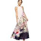 Women Maxi Dress,Summer Casual Fit and Flare Floral