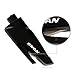 SNAN Mini Safety Hammer Car Emergency Tool, Window Breaker and Seat Belt Cutter (Black)