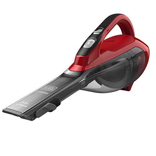 Black+Decker Dva315J-Qw - Aspirador De Mano Gen 9,5 10,8V 1,5Ah. Boca Fina Extensible Y Cepillo. Cargador Tipo Jack.