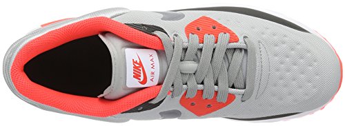 Nike Air Max 90 Ultra SE Wolf Grey/Cool Grey-Bright Crimson-Black (Big Kid)  M US Big Kid)
