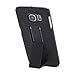 Aduro Galaxy S6 Case, Shell & Holster Combo Case Super Slim Shell Case w/Built-in Kickstand + Swivel Belt Clip Holster for Samsung Galaxy S6