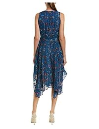 Taylor - Vestido sin mangas de gasa para mujer