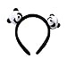 OCTCHOCO Kawaii Panda Headband Panda Hair Clip Hairpin Stretch Hair Tie Scrunchies Hair Accessories for Women