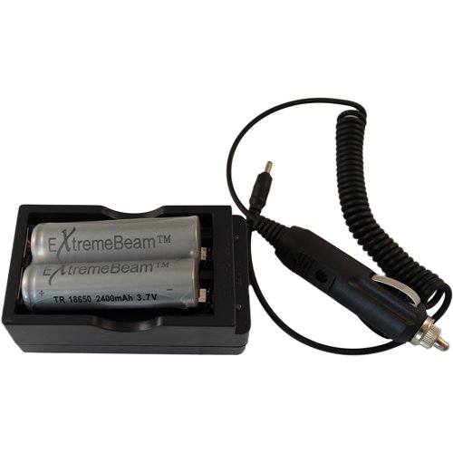 ExtremeBeam 18650 Charging Kit (2 Battery Pack)