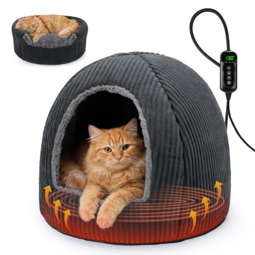 SIWA MARY 2-in-1 Heated Cat Cave