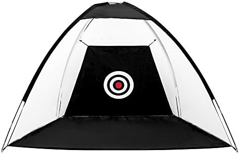 Golf Practice Net for Backyard – Golf Net Golf Hitting Net Portable Golfing Net for Indoor Outdoor Golf Driving Net – 10′ x 7′ Golf Training Net with Carry Bag and Target – for All Level Golfers Golf Practice Net for Backyard – Golf Net Golf Hitting Net Portable Golfing Net for Indoor Outdoor Golf Driving Net – 10′ x 7′ Golf Training Net with Carry Bag and Target – for All Level Golfers