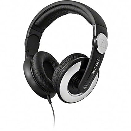 Sennheiser HD 205-II Studio Grade DJ Headphones (Black/Grey)